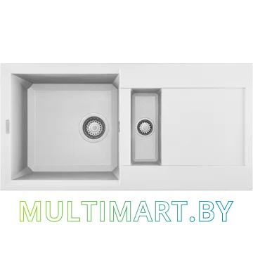 Кухонная мойка Elleci Easy 425 Bianco Titano 68
